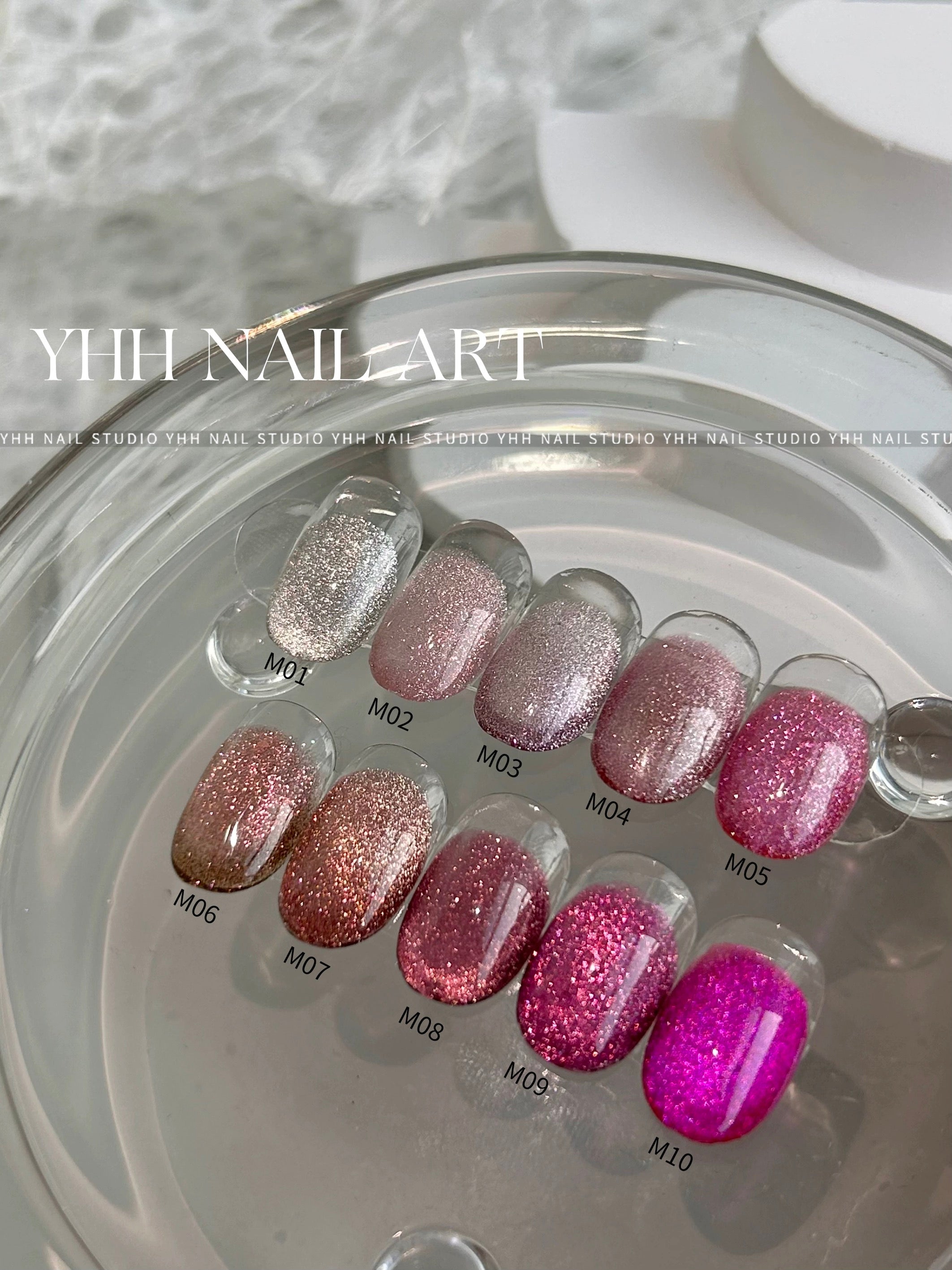 YHH Cat Eye Gel 《Spring Series-Lotus》 《沁园春·荷》 M01